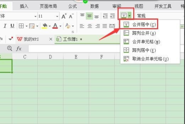 wps合并單元格內(nèi)容快捷鍵怎么設(shè)置？