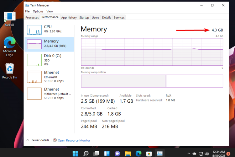 如何在Windows11上檢查RAM內(nèi)存？Win11檢查RAM內(nèi)存方法