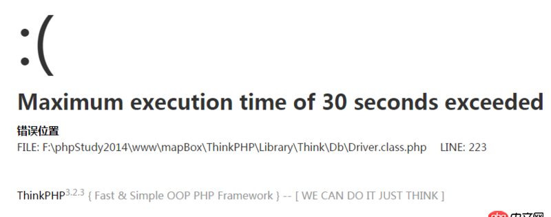 mysql - thinkphp3.2 csv批量導(dǎo)入上萬條數(shù)據(jù)時(shí)報(bào)錯(cuò)超時(shí)，請(qǐng)問有什么好的辦法處理？
