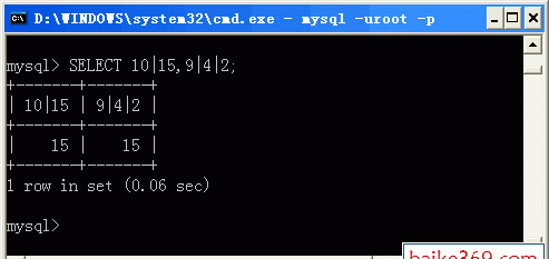 mysql里concat函數(shù)和 ‘’|‘’ 符號(hào)一起用是表示什么？