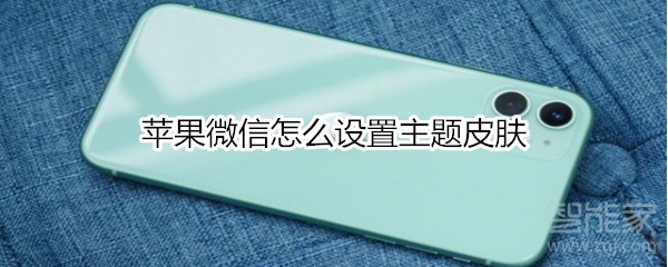 蘋果微信怎么設(shè)置主題皮膚