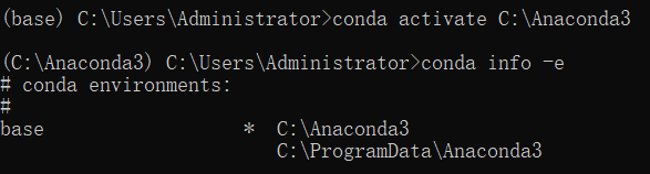 Win10系統(tǒng)CMD使用conda info-e命令發(fā)現(xiàn)環(huán)境未命名激活不了怎么辦？