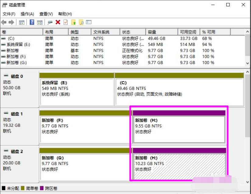 Win10磁盤新建跨區(qū)卷灰色怎么回事？如何新建跨區(qū)卷？