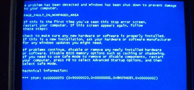 Windows7旗艦版系統開機出現藍屏代碼0x00000050怎么處理？