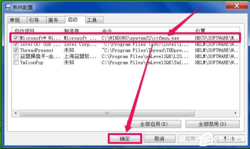Win7系統(tǒng)每次開(kāi)機(jī)用命令ctfmon才出現(xiàn)輸入法圖標(biāo)怎么辦