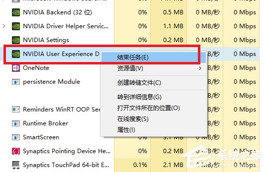 Win10系統打不開nvidia控制面板怎么解決？