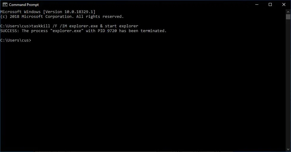 Win10系統(tǒng)怎么重新啟動Explorer.exe(Windows資源管理器)?
