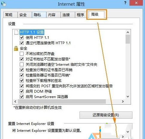 Win10下ie瀏覽器打開網頁內容顯示不全是什么原因?解決的辦法介紹