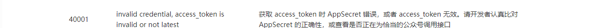 微信公眾號發(fā)送模板消息返回錯誤41000