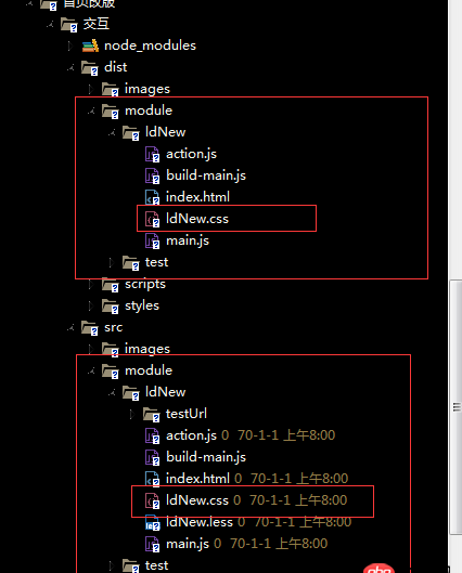 javascript - gulp遍歷文件夾壓縮css，無效
