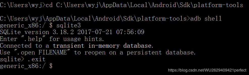 Android如何通過命令行操作Sqlite3數(shù)據(jù)庫的方法