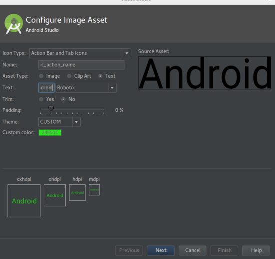 Android神兵利器之Image Asset Studio的實現(xiàn)