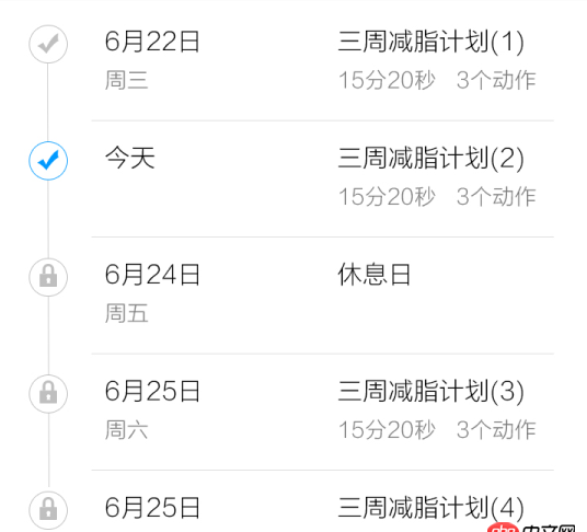 html - 這種錯位的時間軸怎么布局，然后用css實現？