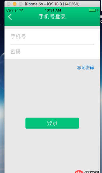 javascript - RN項(xiàng)目iOS端真機(jī)測(cè)試賬號(hào)無(wú)法登錄！