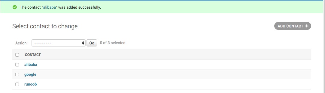 Django Admin 管理工具的實現(xiàn)