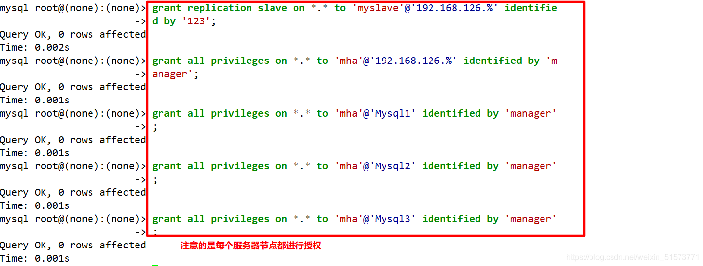 MySQL之MHA高可用配置及故障切換實現(xiàn)詳細部署步驟