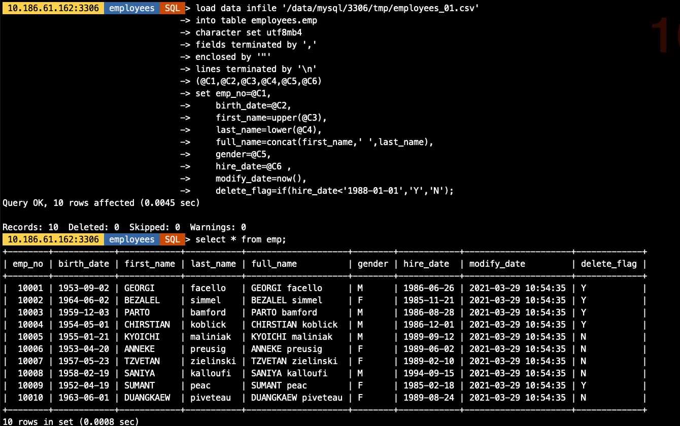 MySQL Shell import_table數(shù)據(jù)導(dǎo)入的實(shí)現(xiàn)