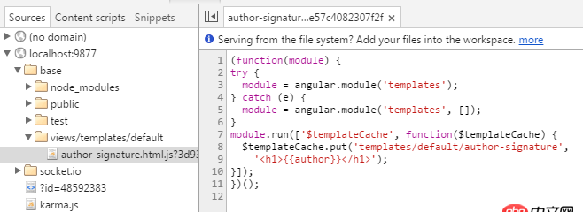 angular.js - angularjs requirejs karma directive templateUrl 測(cè)試失敗（哎呦喂）