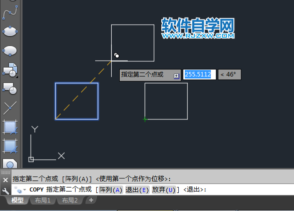 CAD多個(gè)模式復(fù)制的方法
