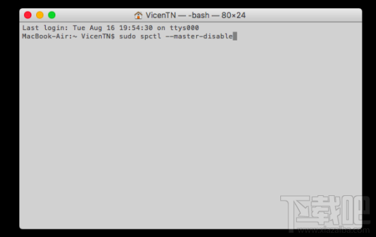 Mac OSX 10.12系統(tǒng)里沒(méi)有任何來(lái)源選項(xiàng)怎么解決