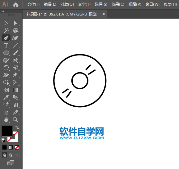 ai怎么設(shè)計音像APP圖標