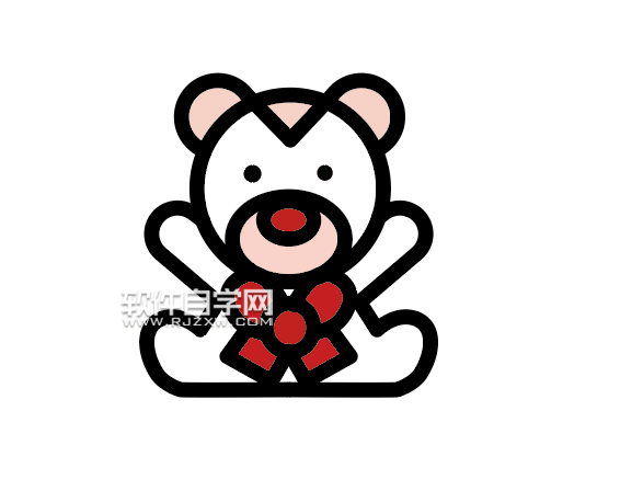 ai怎么畫(huà)小熊